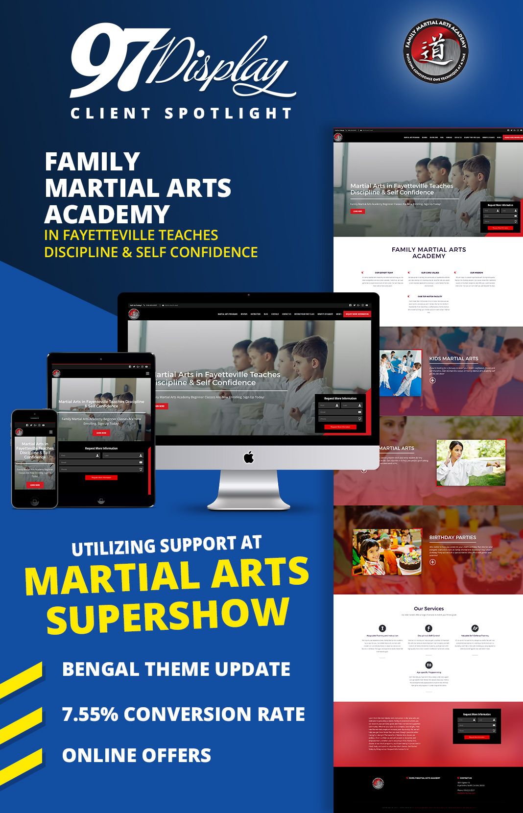 martial arts websites july client spotlight